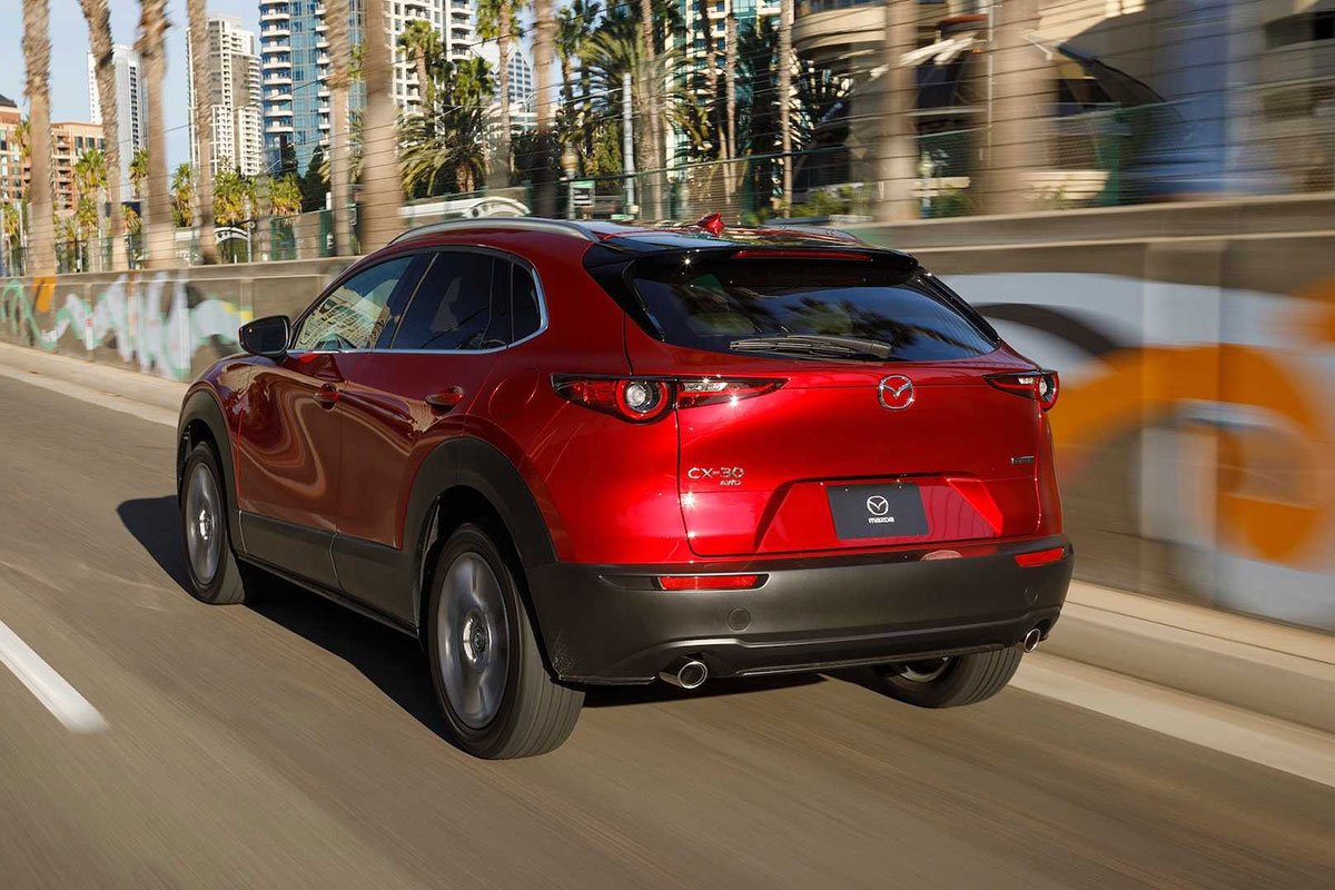 Đuôi xe Mazda CX-30