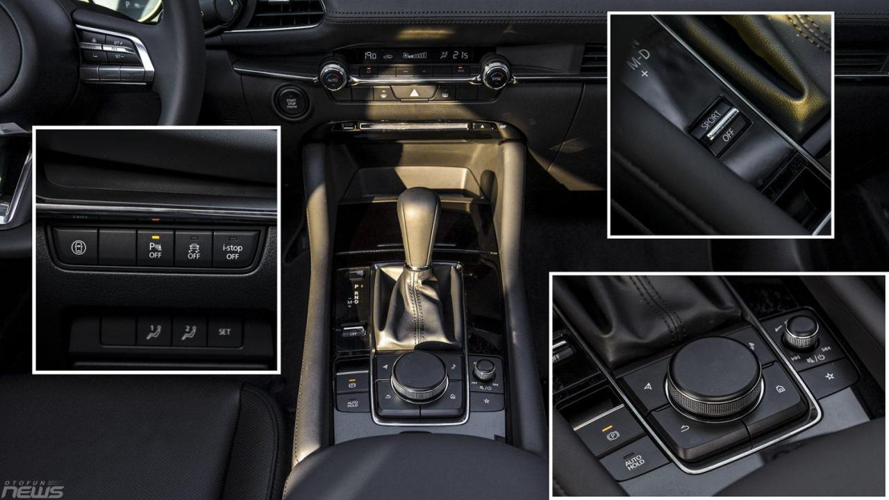 Mazda 3 khoang lái 1